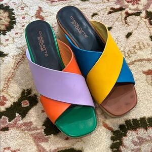 Charlotte Stone Multicolor Women's Sandals